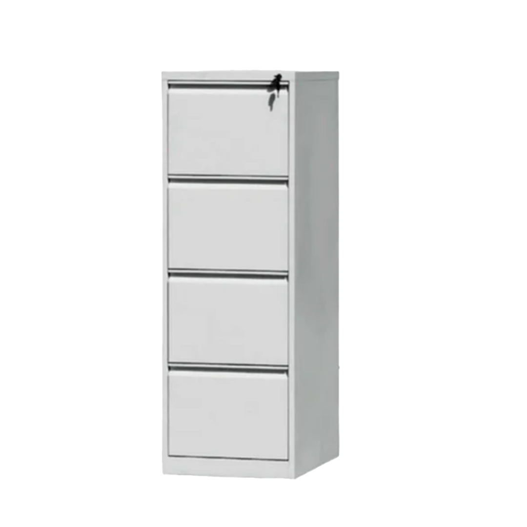 Металлический шкаф KEFEIYA для хранения документов с 2 ящиками, бело-серый, 460×620×720 мм
