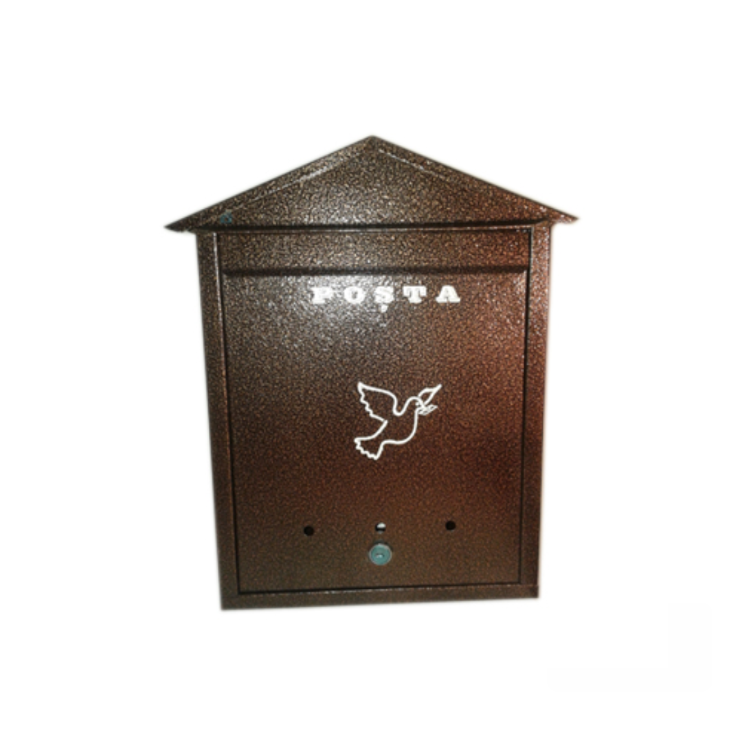 Металлический почтовый ящик ЯПИ-2Д, 330 × 230 × 70 мм