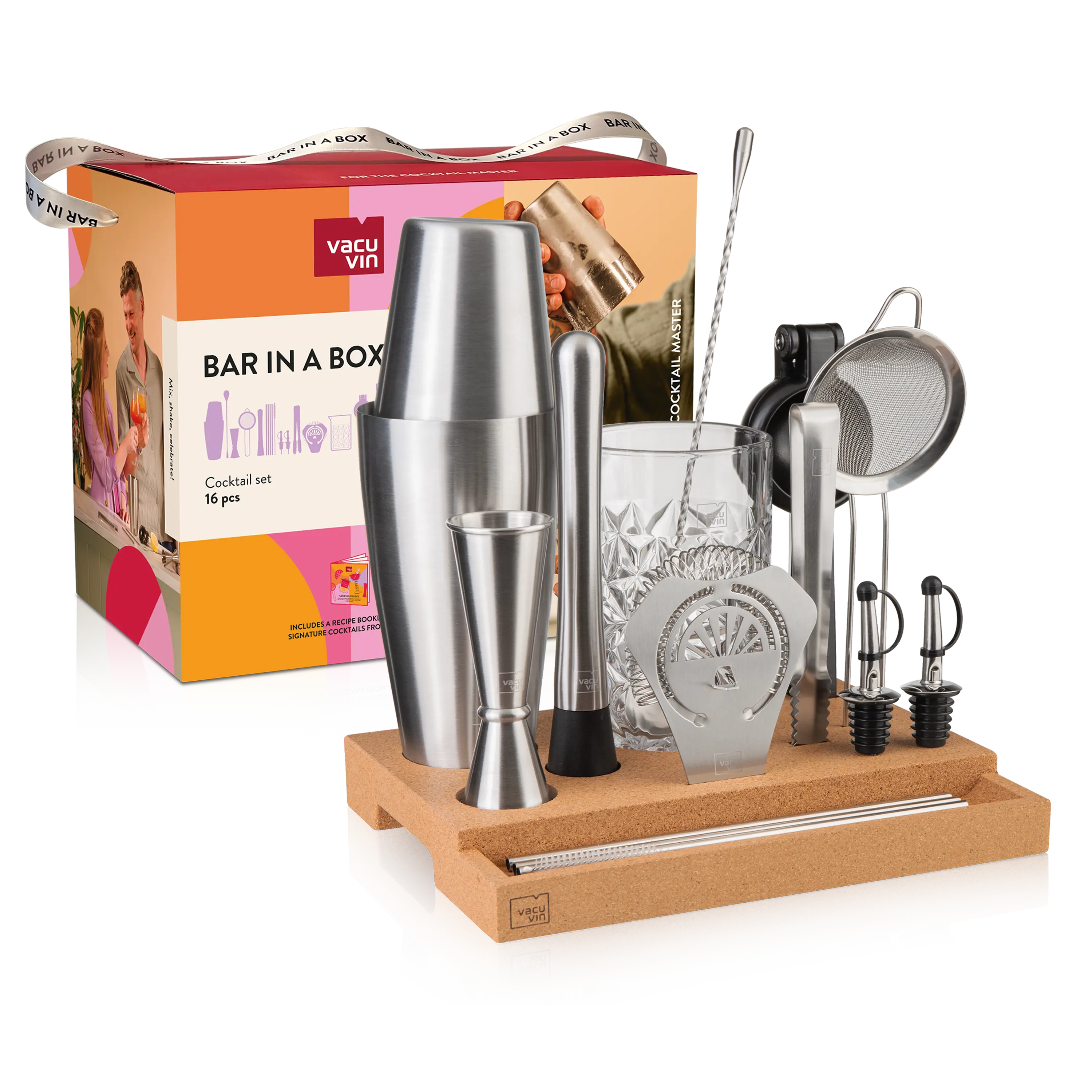 Набор для коктейлей Bar in a Box Master, 16 предметов
