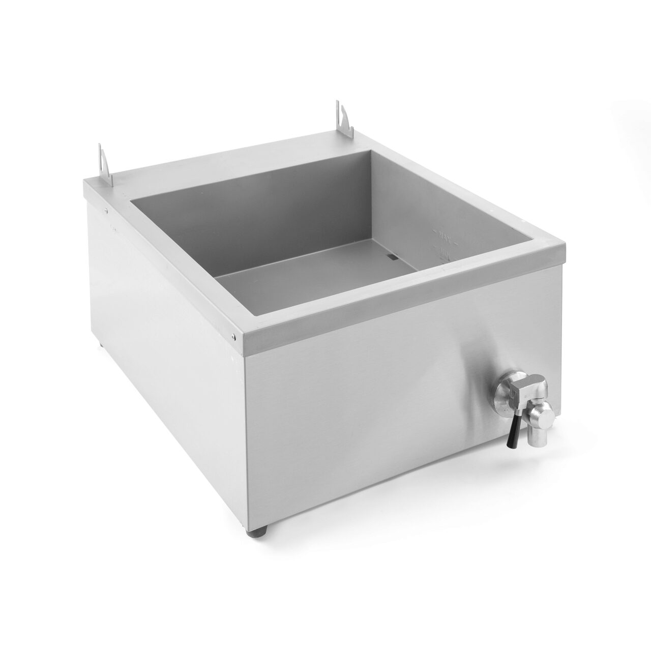 Электрическая фритюрница для пончиков 12 л с краном слива, настольная