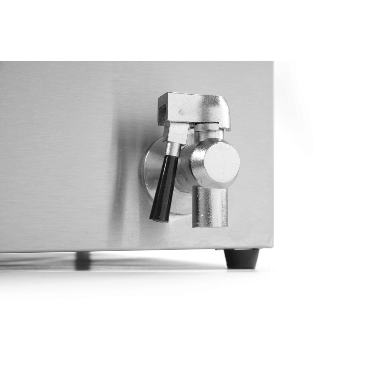 Электрическая фритюрница для пончиков 12 л с краном слива, настольная