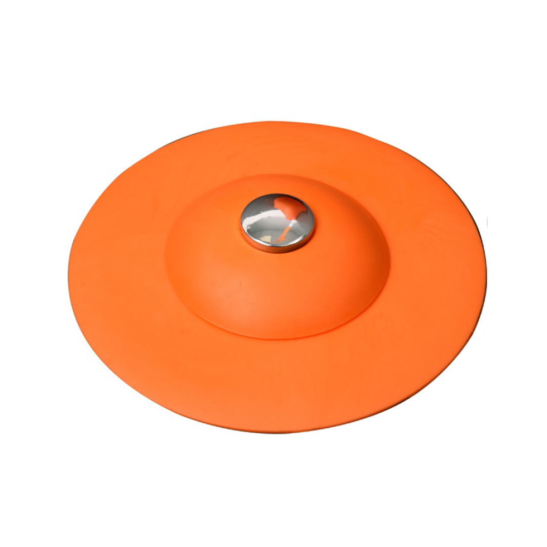 Силиконовая дренажная пробка оранжевая