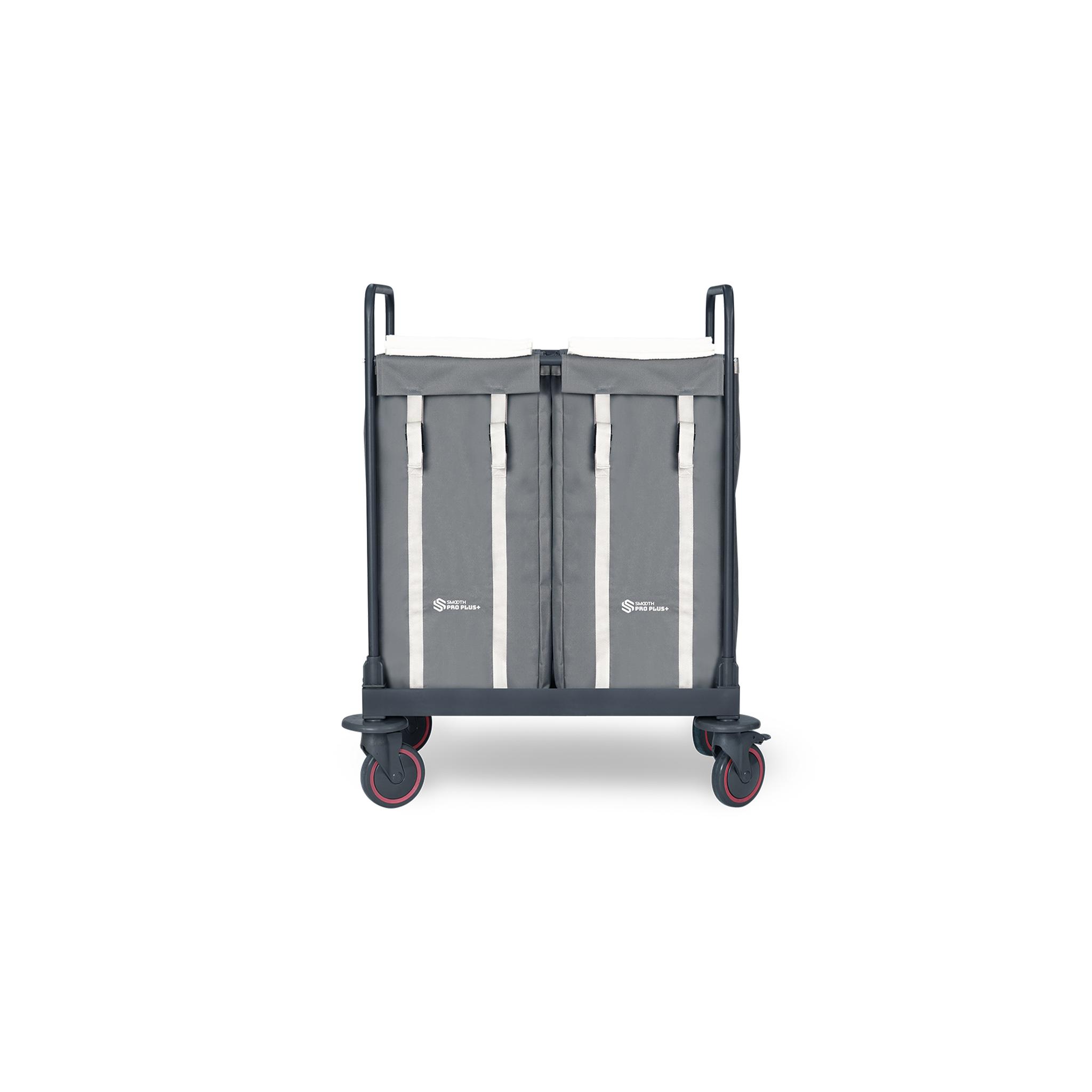 Тележка Room Service PROPLUS 108 с 2 отсеками по 125 л, 530x890x1130 мм