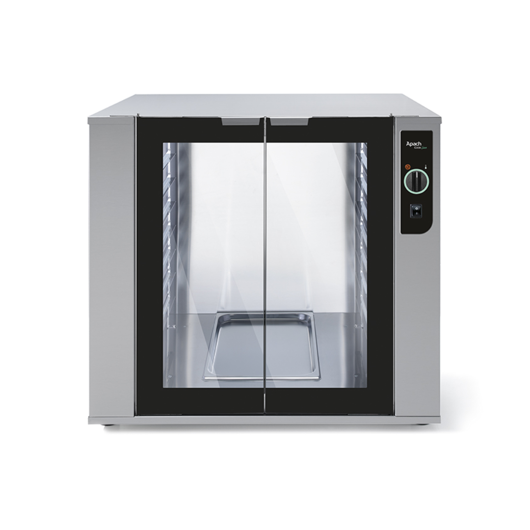 Шкаф расстоечный электрический профессиональный GN 1/1 / 600×400, нержавеющая сталь, стеклянные двери