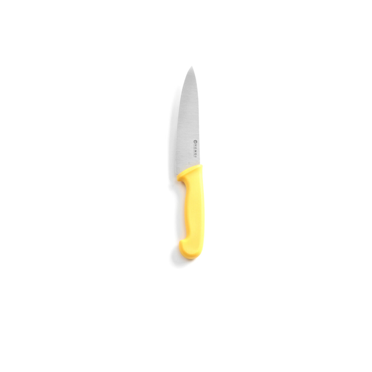 Нож повара, толщина 2.0 мм, длина лезвия 180 мм, желтый, Hendi