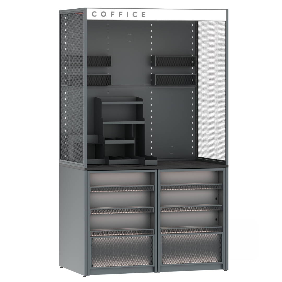 Coffice. Станция самообслуживания кофе и других горячих напитков