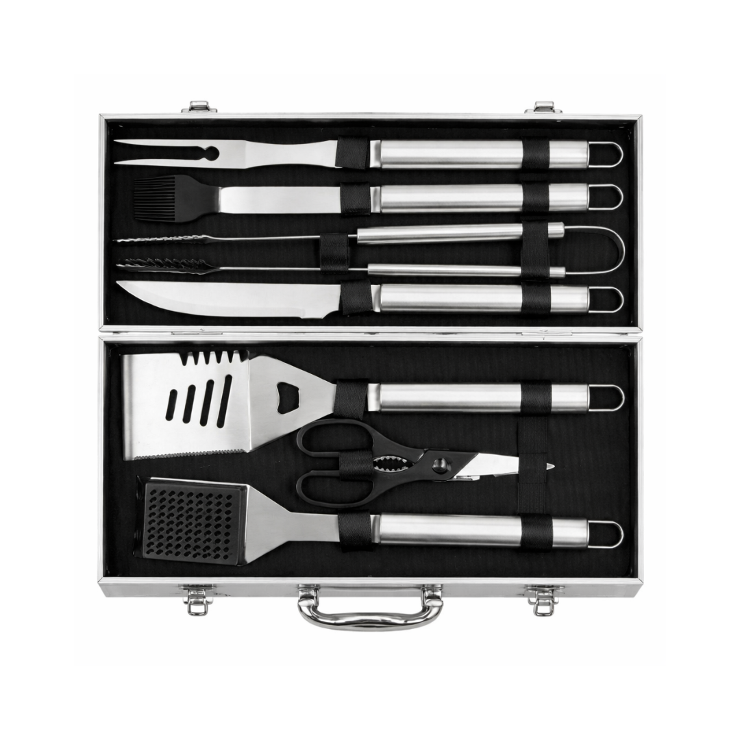 Набор для барбекю из 7 предметов из нержавеющей стали
