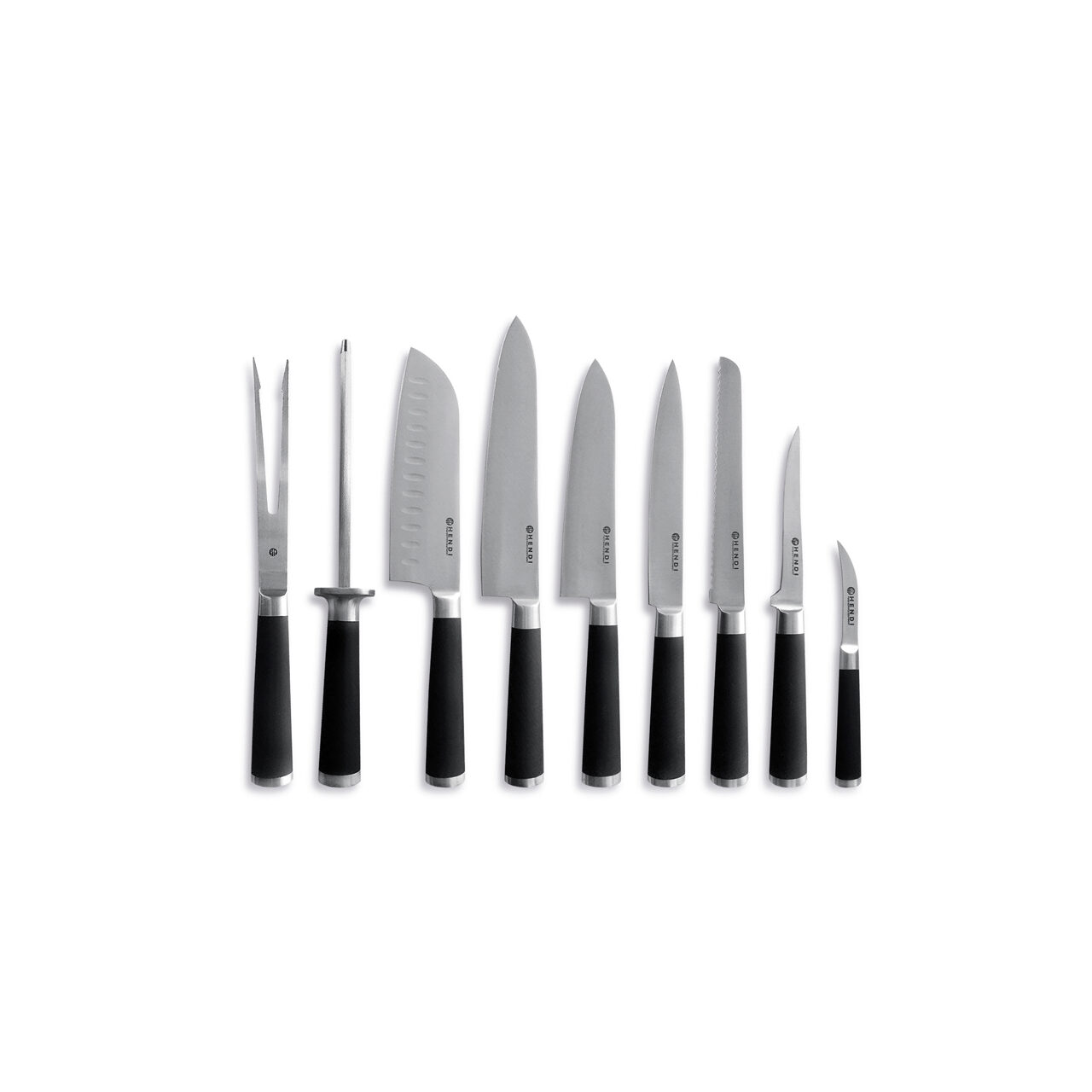 Набор ножей — 9 предметов, с сумкой для хранения