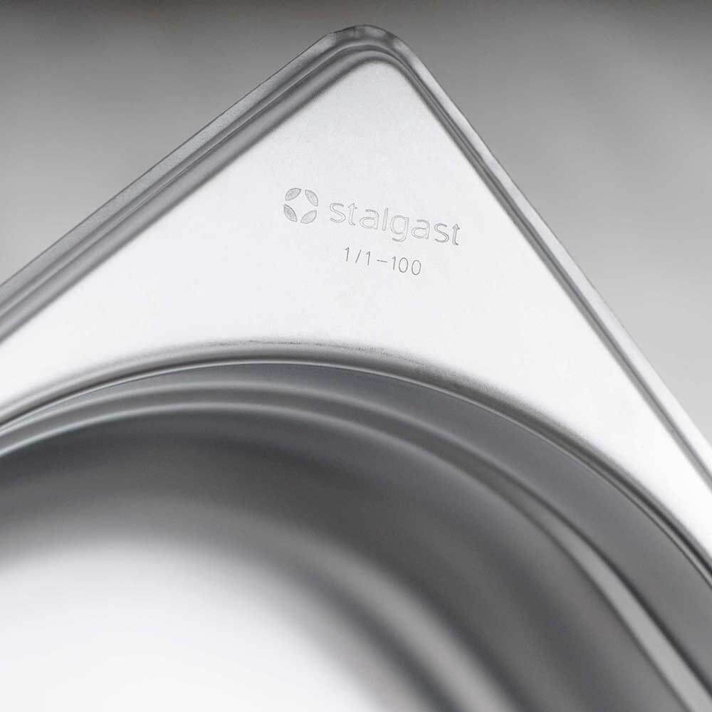 Контейнер стальной, GN 2/1, H 40 мм