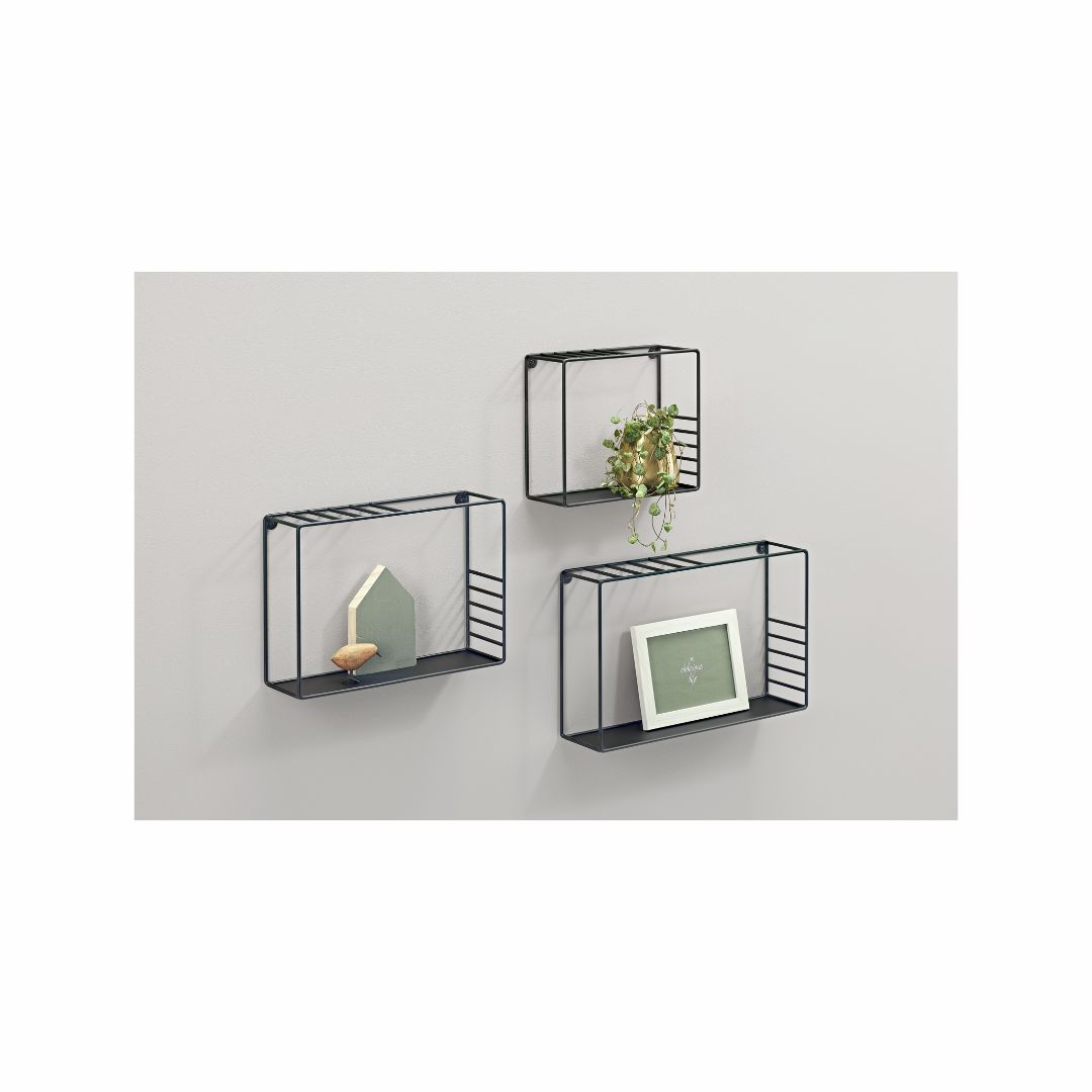 Линн-Сет: 3 черных куба 260x220/340x240/420x260x100 мм