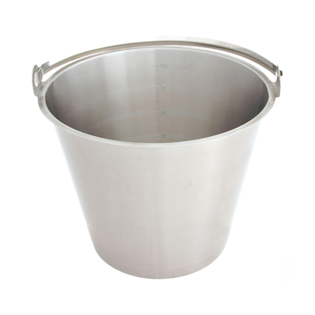 стальное ведро, 7 л