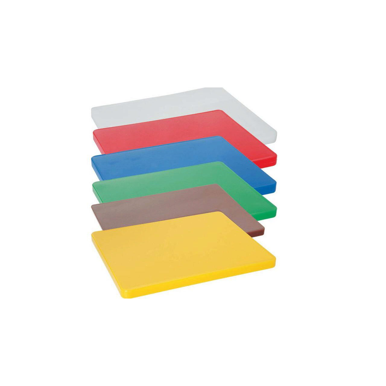 Белая разделочная доска 600x400x18 мм, HDPE 500, Hendi