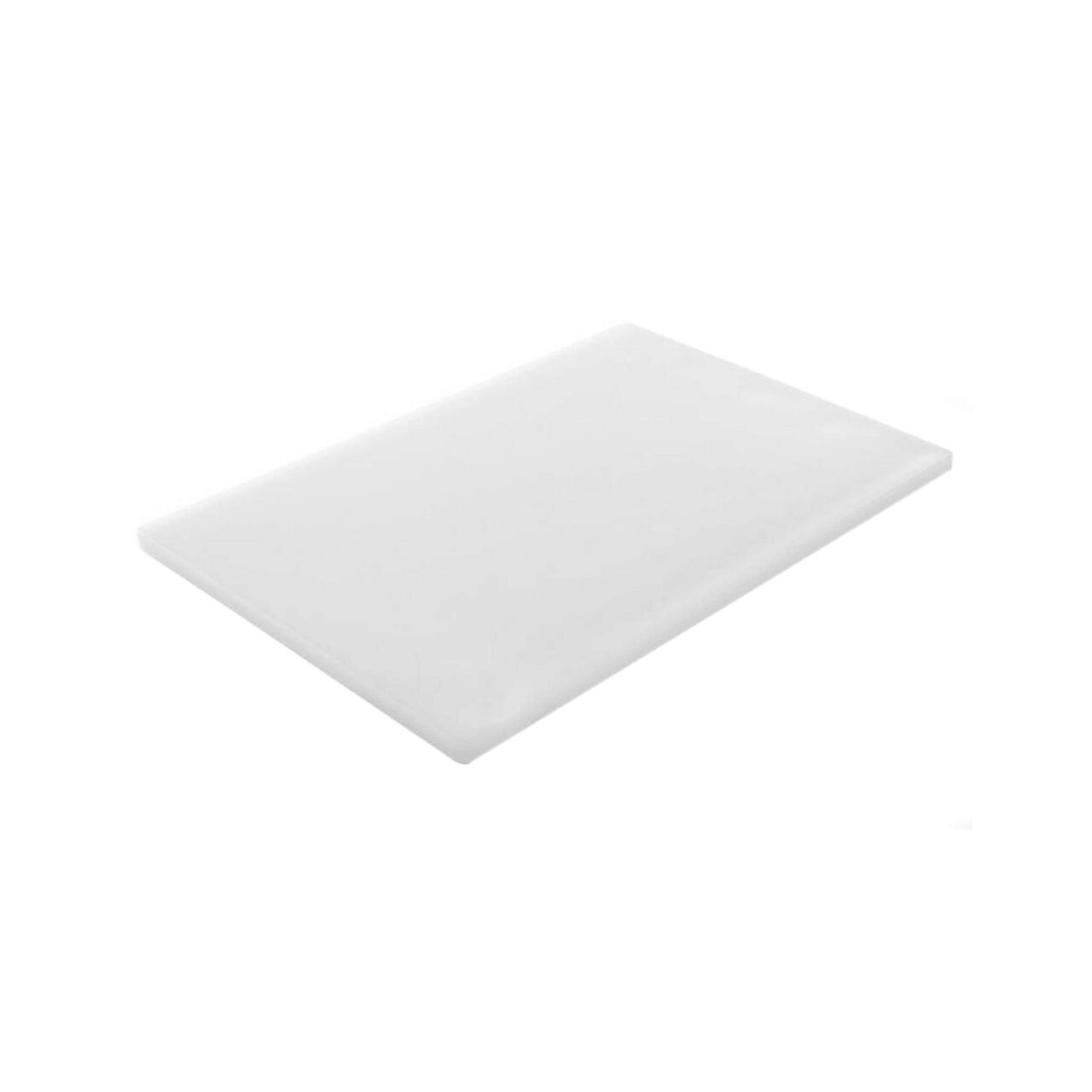 Разделочная доска, белая, HACCP, 450x300x(H)12.7 мм, полиэтилен