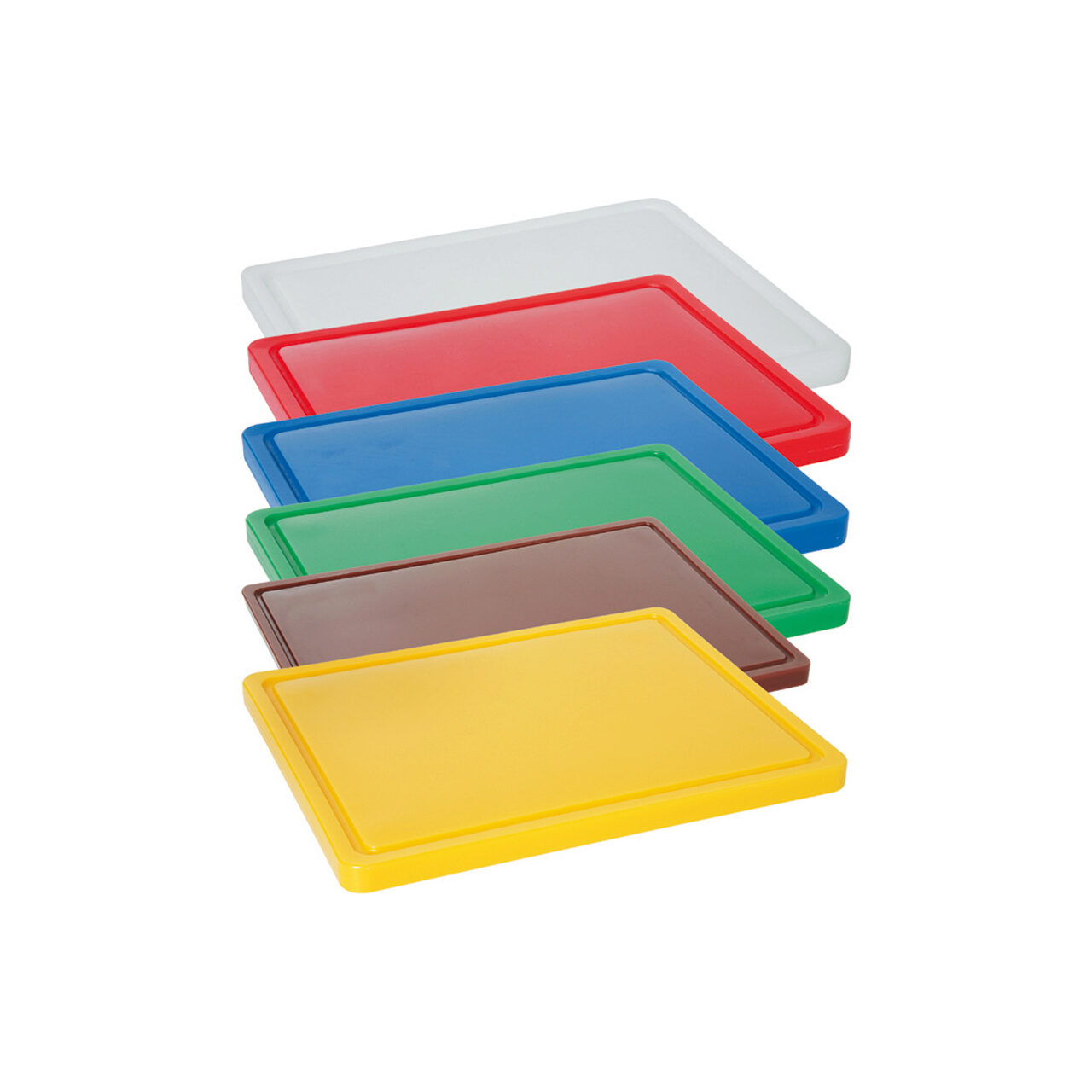 Разделочная доска HACCP 1/1 GN, 530x325x(H)15 мм, коричневая, HENDI