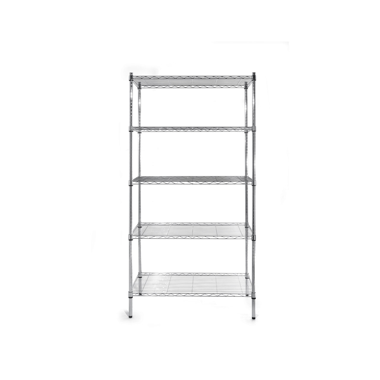 Стеллаж для хранения с 5 полками, 910x455, Hendi