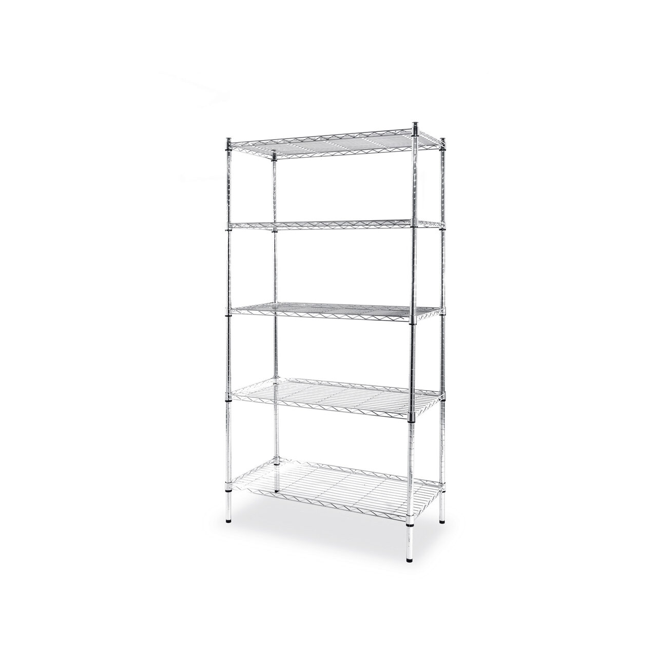 Стеллаж для хранения с 5 полками, 910x455, Hendi