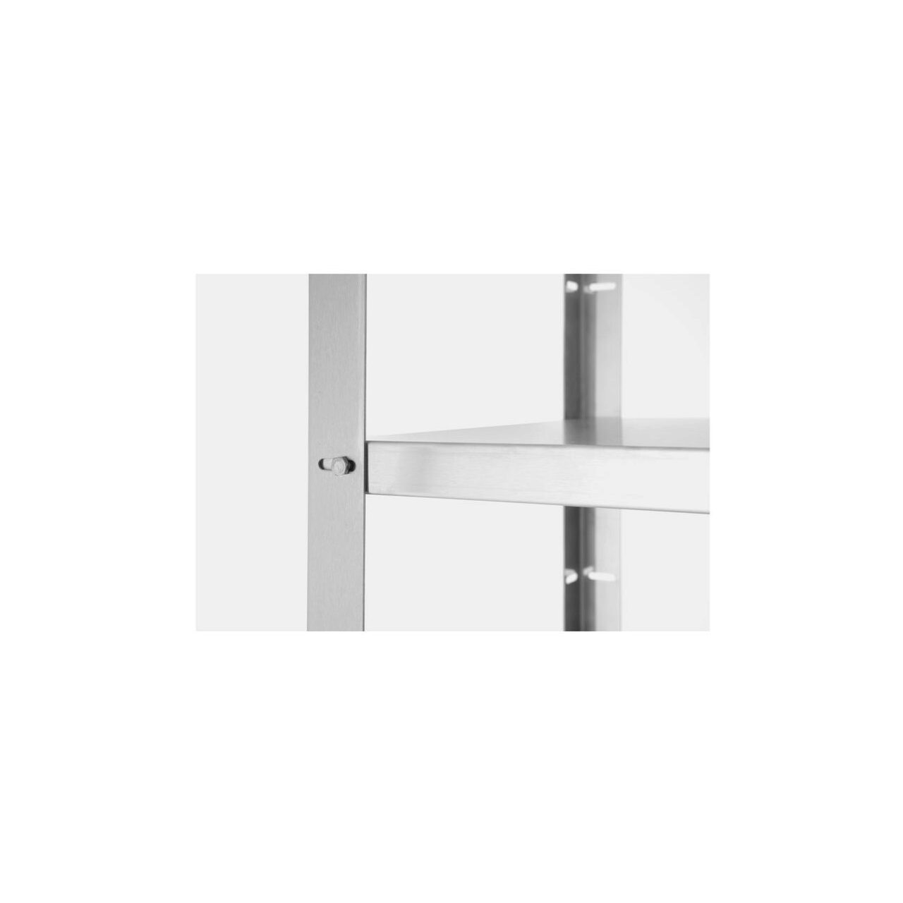 Стеллаж из нержавеющей стали Revolution 1000×400×1800 мм, 4 полки