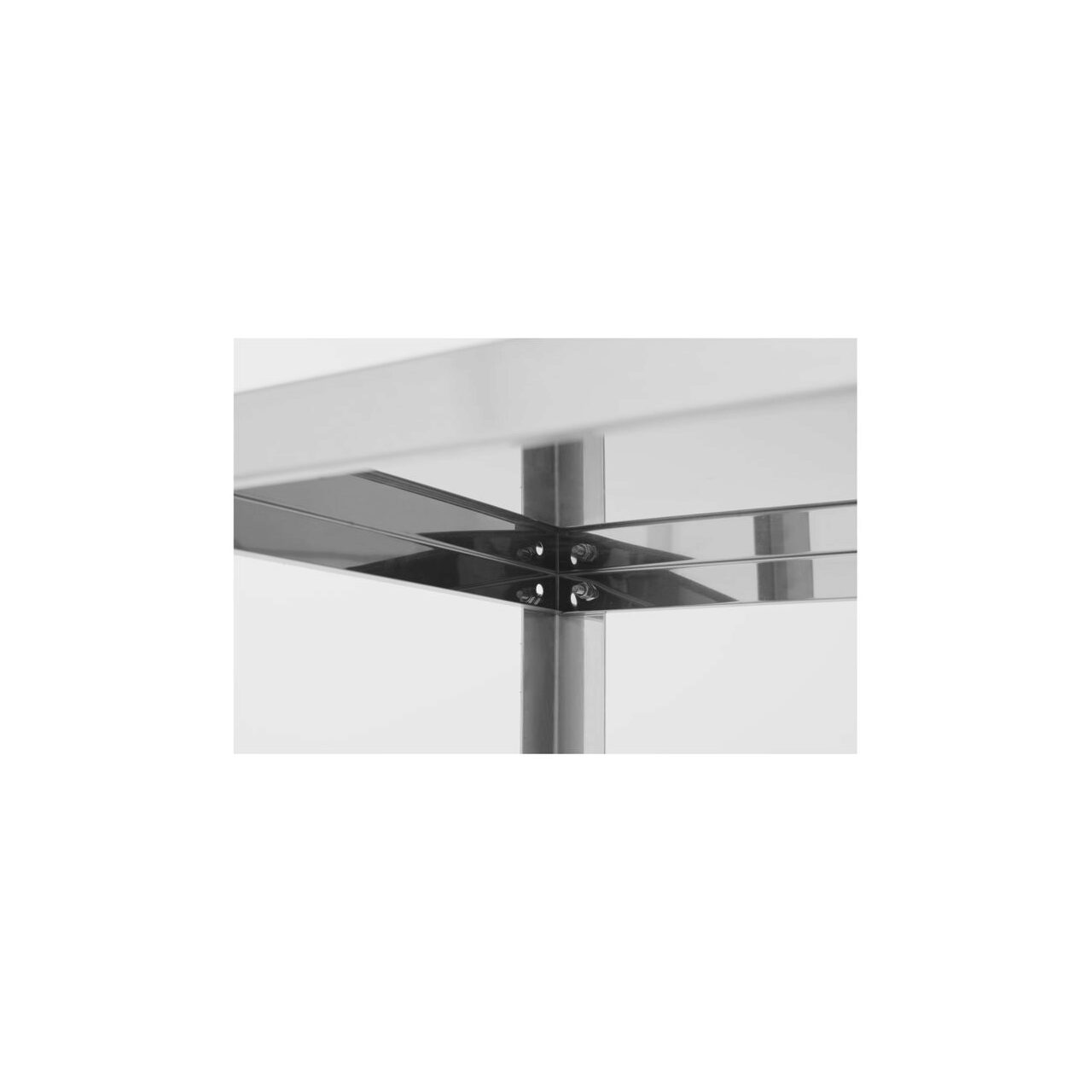 Стеллаж из нержавеющей стали Revolution 1000×400×1800 мм, 4 полки