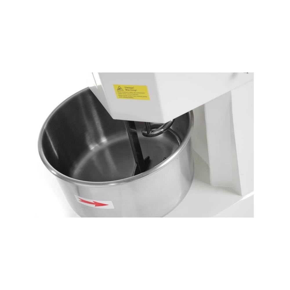 Спиральный миксер с фиксированной чашей 20 л, 1500 Вт