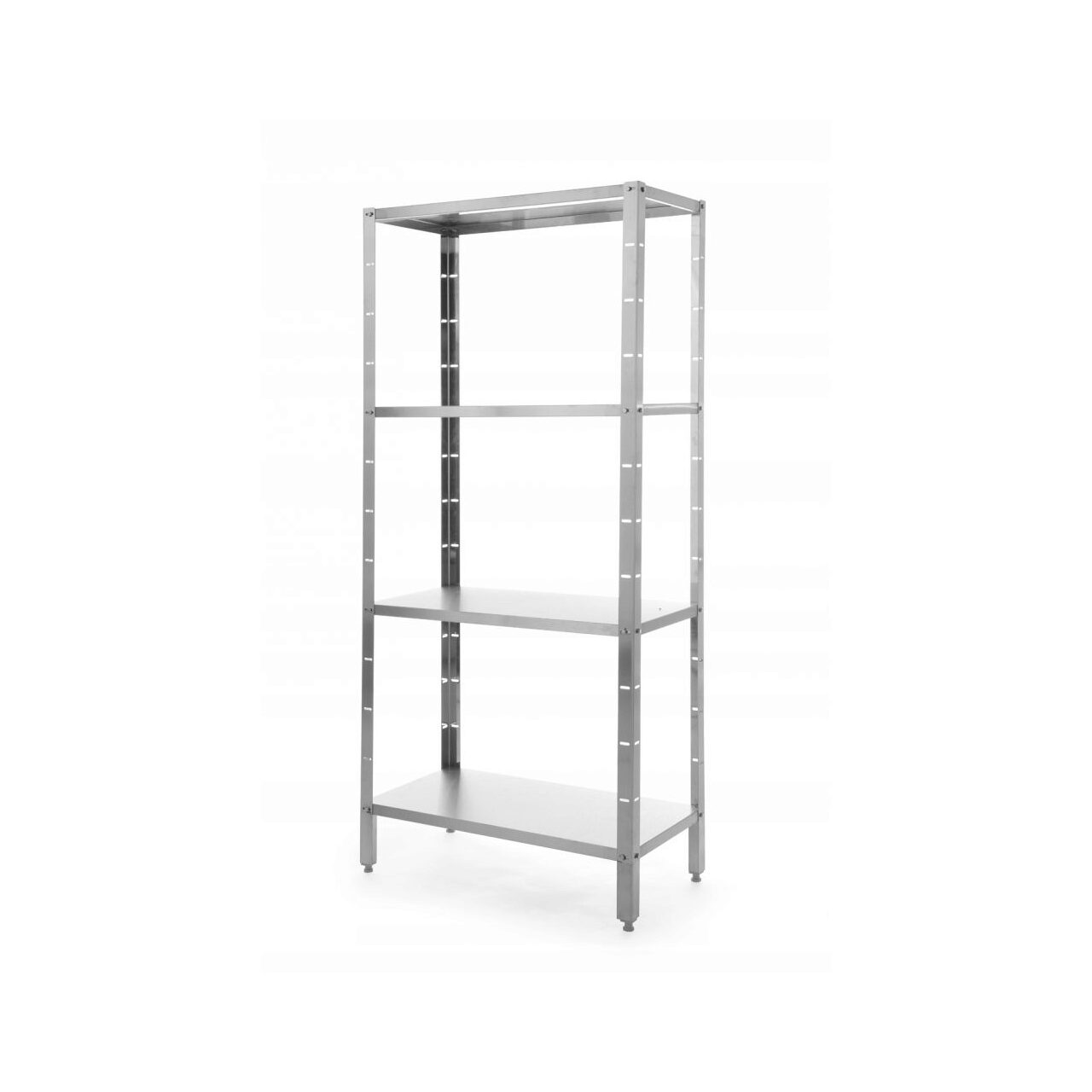Стеллаж из нержавеющей стали Revolution 1000×400×1800 мм, 4 полки