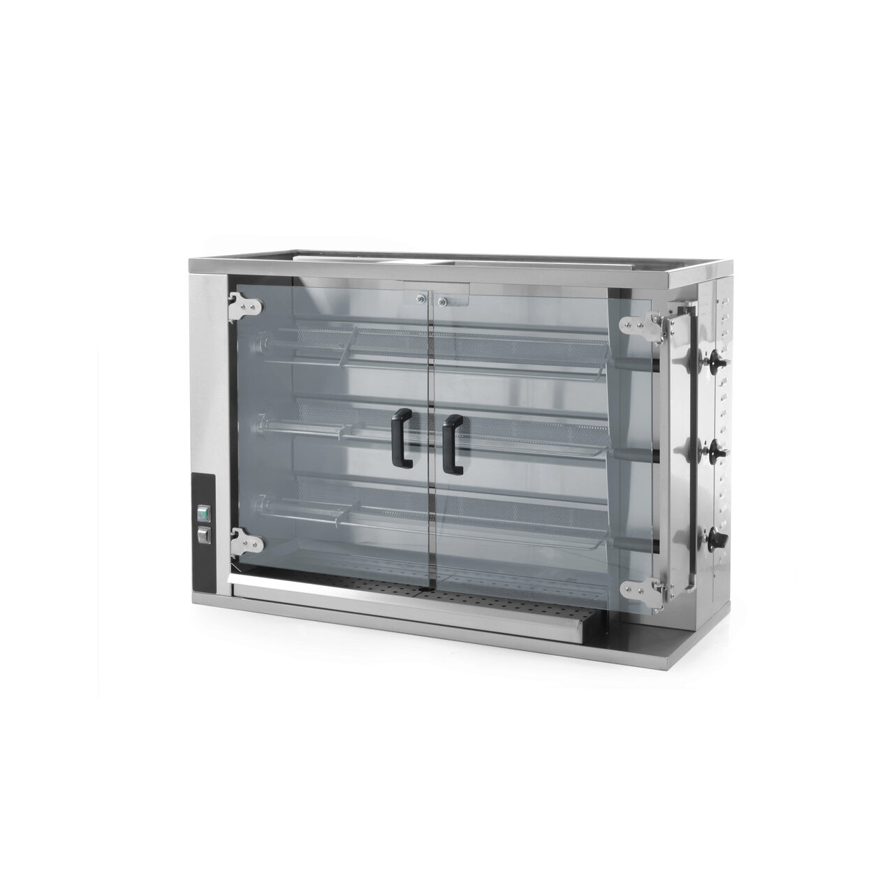 Профессиональный газовый гриль для курицы из нержавеющей стали Hendi