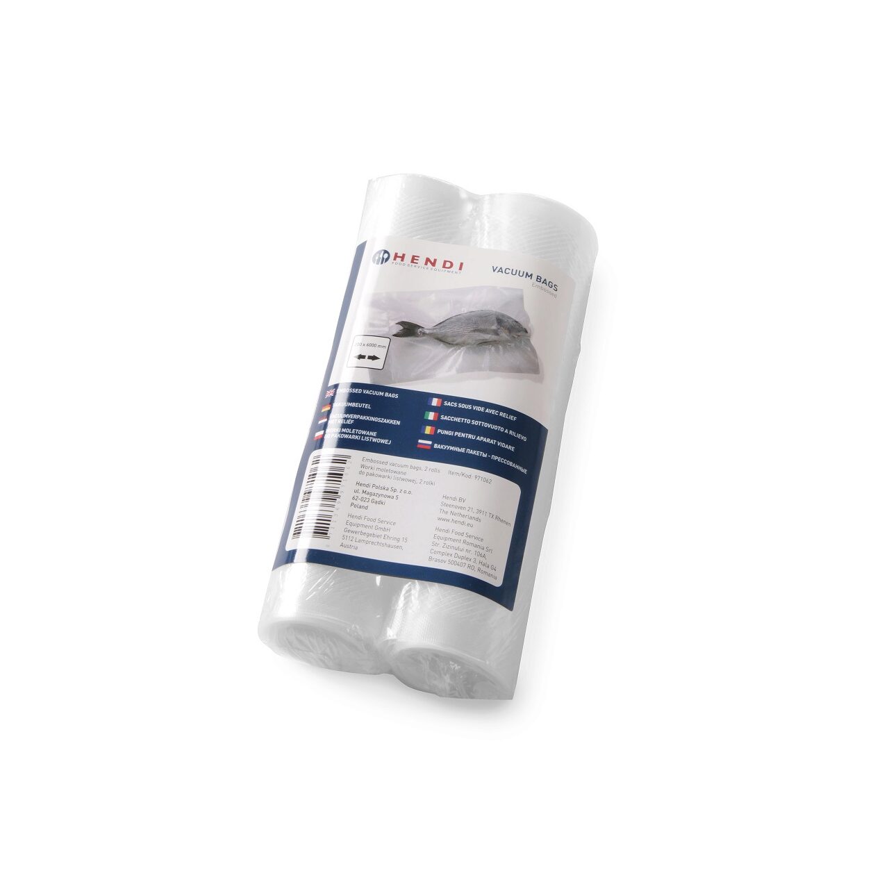 Гофрированные вакуумные пакеты 150×250 мм, 75 мкм, 100 шт