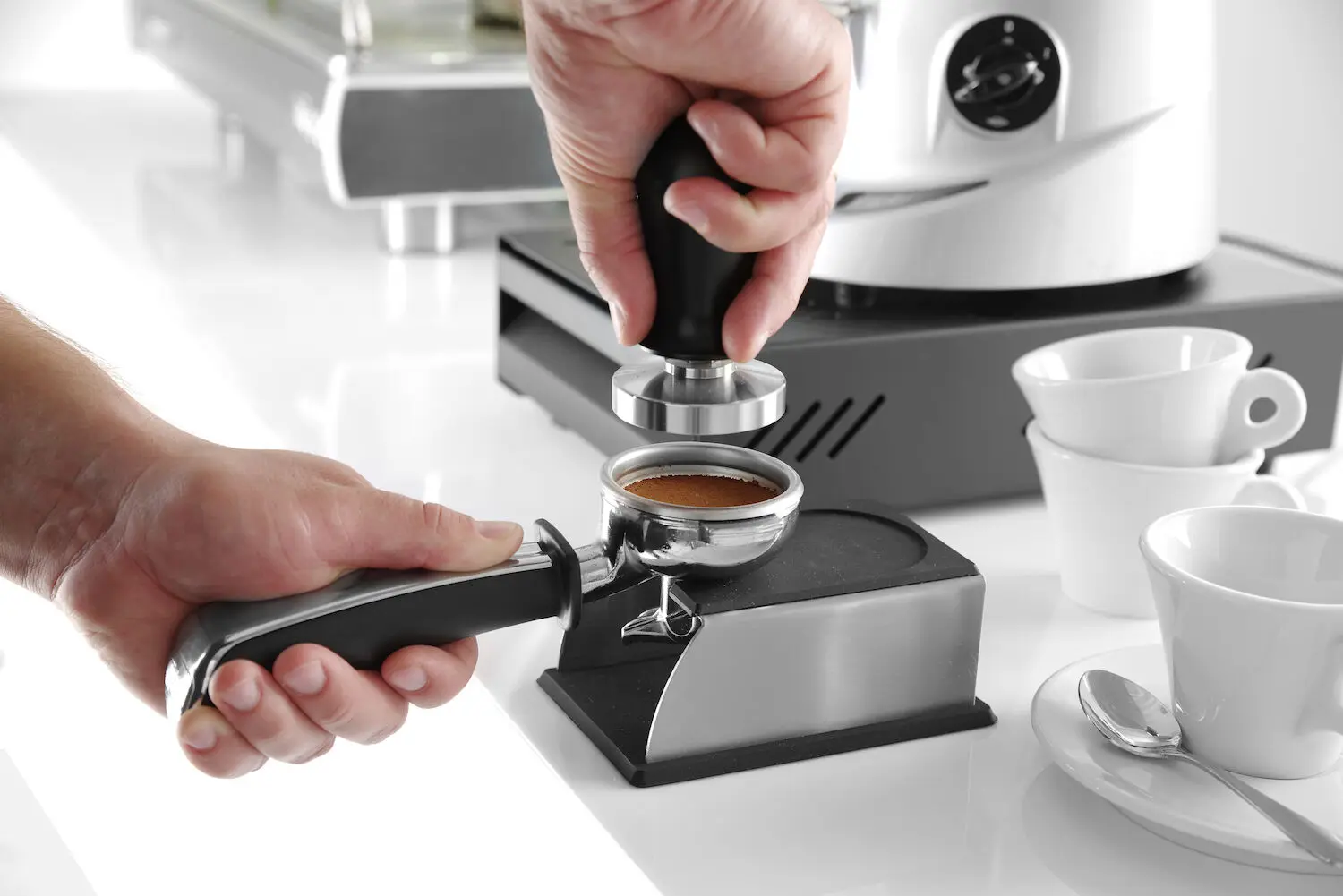 Стенд-пресс для кофе с силиконовым основанием