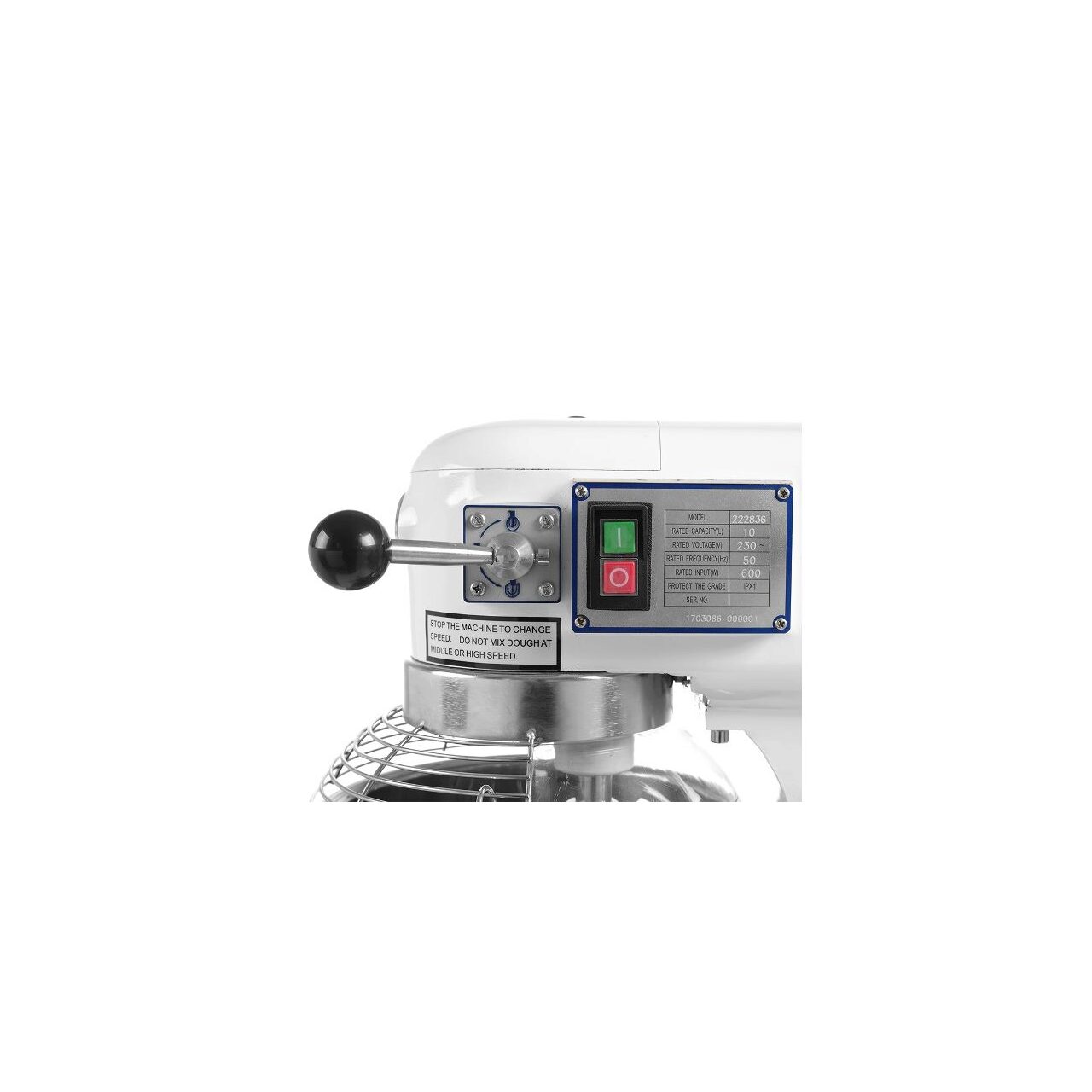 Планетарный миксер Heavy Duty, 10 л, 600 Вт