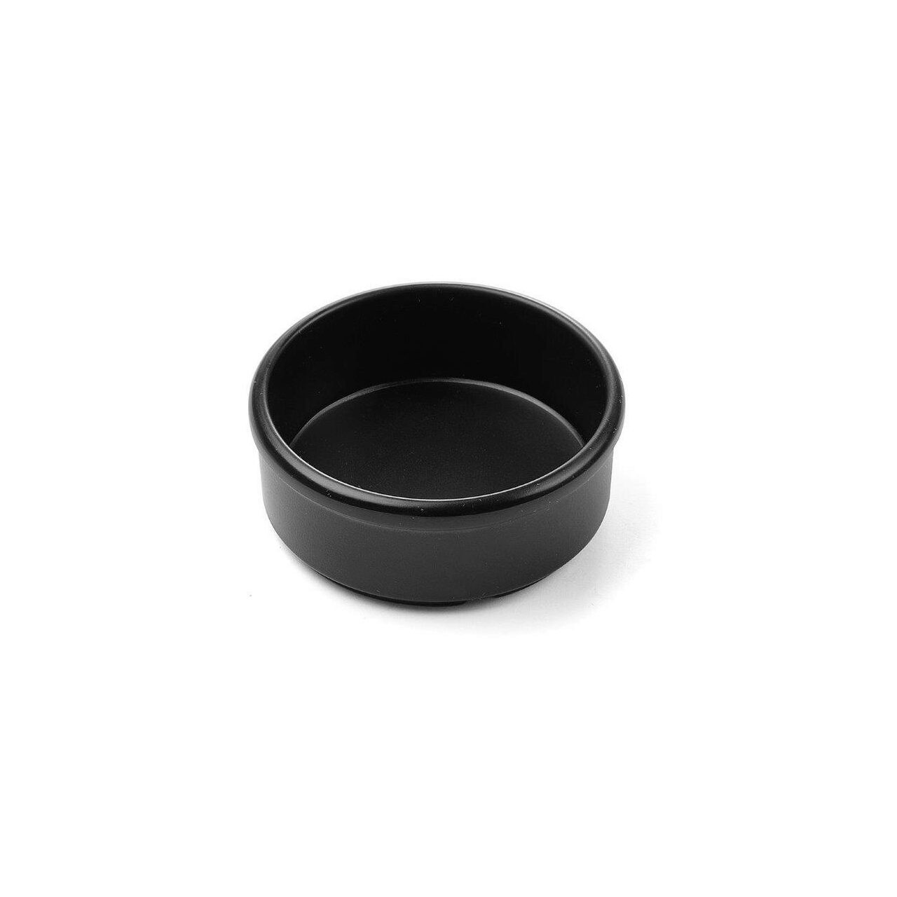 Миска для подачи закусок, масла, соуса, 80x80x(H)30 мм, из меламина, черная, набор 3 шт., Hendi