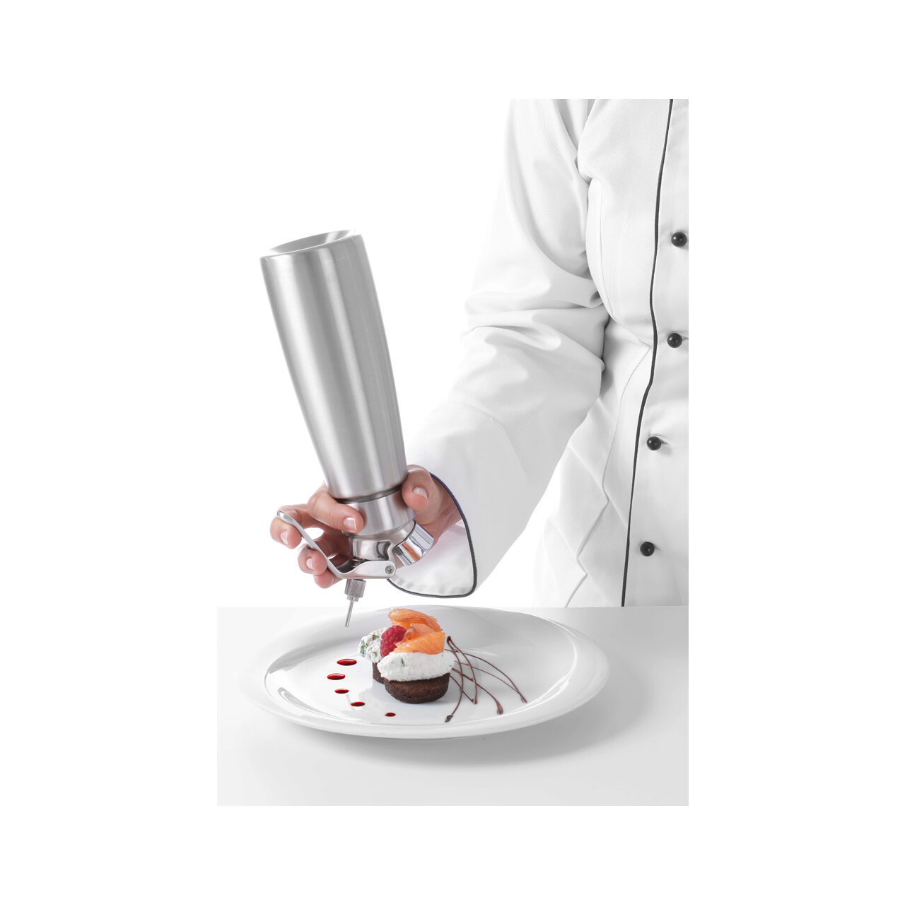 Набор из 4 насадок для декорирования и наполнения, нержавеющая сталь — Hendi