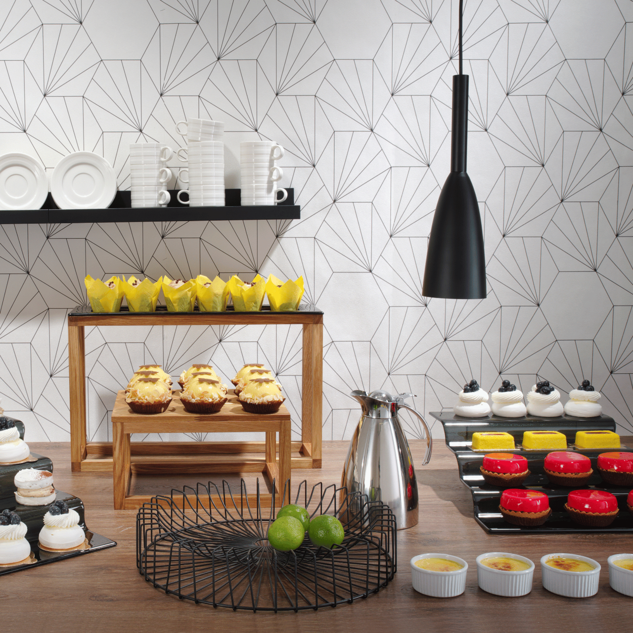 Рифлёный ramekin из меламина для соусов, 80 мл, Ø80×H40 мм