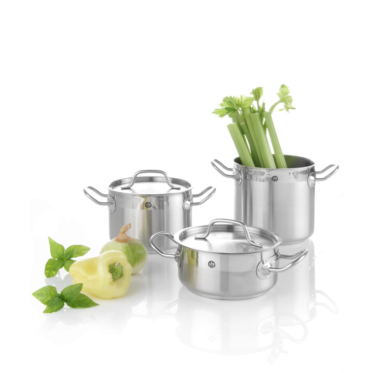 Средняя кастрюля с крышкой 10 л Hendi ProfiLine