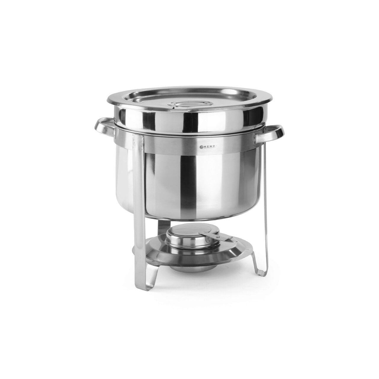 Мармит для супа круглый, 8 л, нержавеющая сталь, с крышкой, 37x(H)32.5 см, Hendi