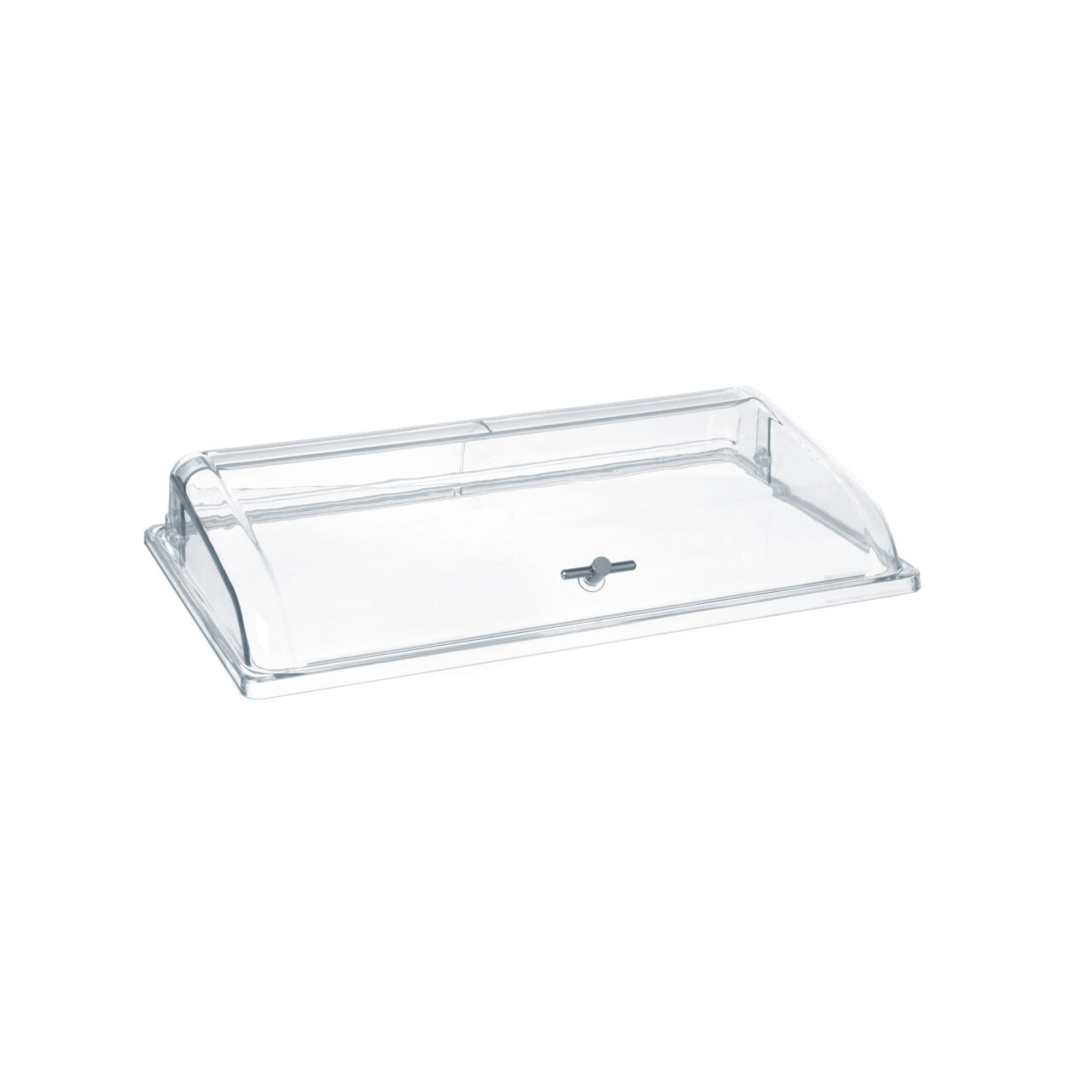 Крышка roll-top GN 1/1 из прозрачного поликарбоната, 545 × 335 × 95 мм