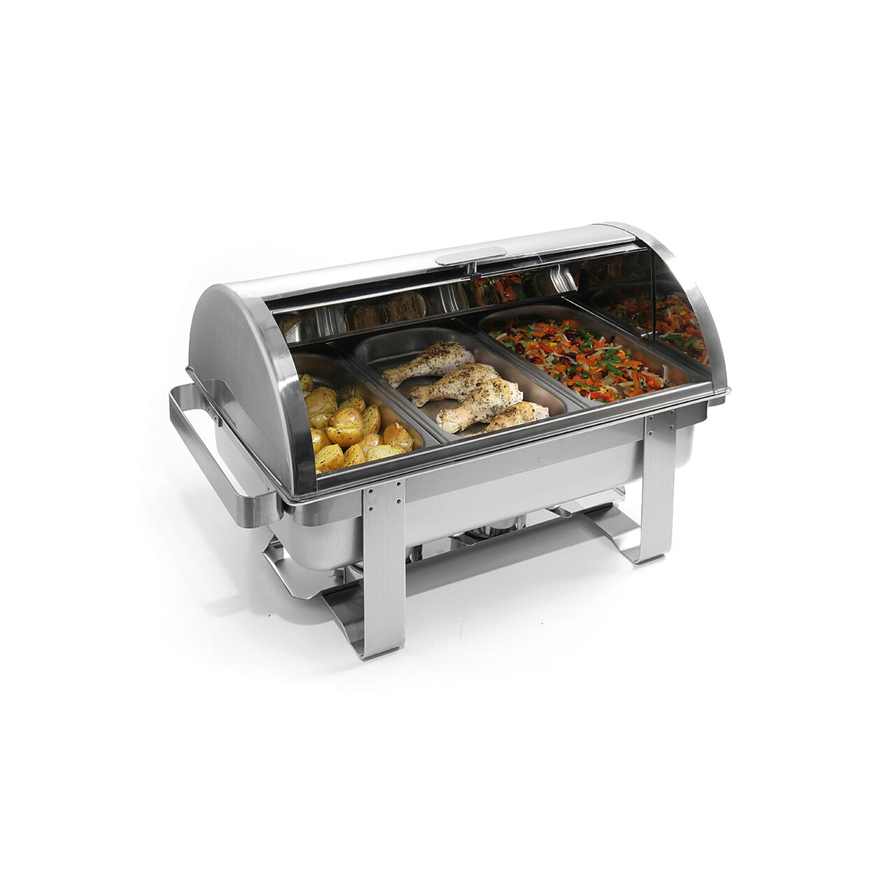 Настольный мармит GN 1/1 с крышкой roll-top, 9 л, 590 × 340 × 400 мм
