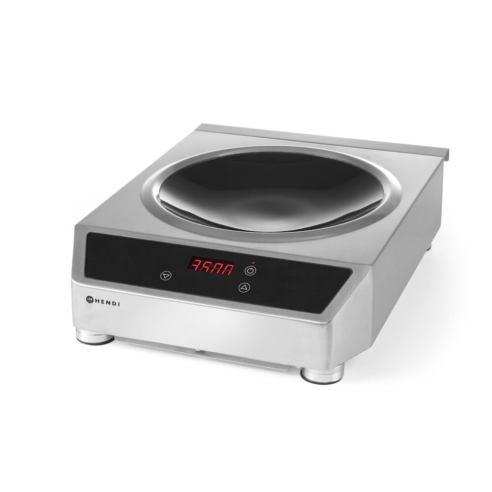 Индукционная плита 3500 Вт для Wok Hendi 340x450x(H)120 мм, 3500 W, 230 V
