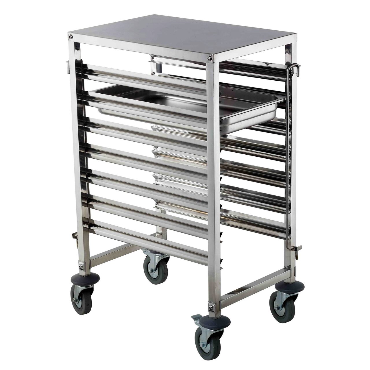 Тележка для сбора подносов и контейнеров GN 1/1, 7 уровней, 445 × 615 × 945 мм