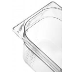 Гастроёмкости GN 1/1 Tritan BPA-free, прозрачные