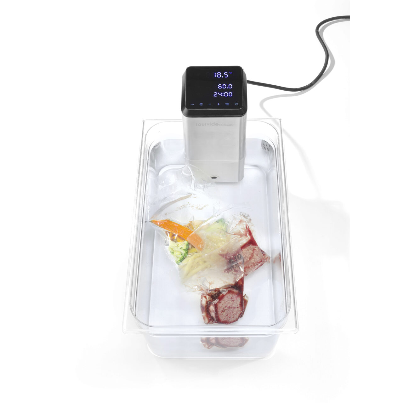 Термостатический циркулятор sous vide 2200 Вт, 80 л, iVide Plus