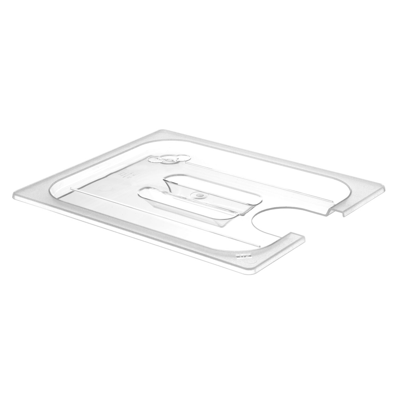 Крышка GN 1/1 из прозрачного поликарбоната с вырезом под sous-vide