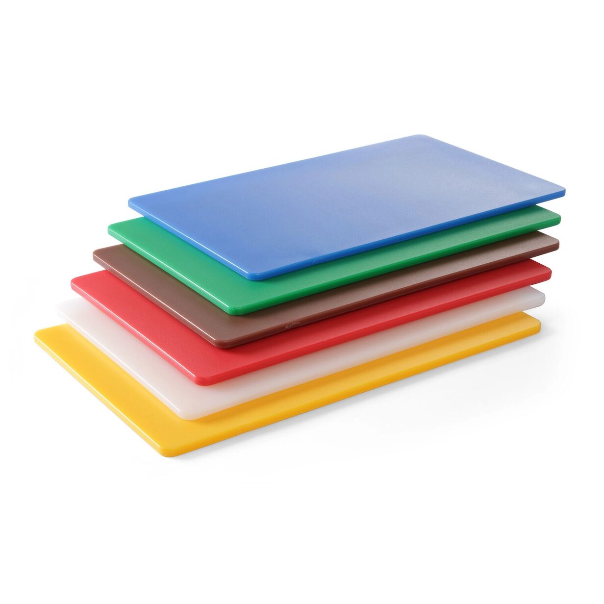 Набор досок HACCP, 53x32.5x(В)1 см - GN1/1, 6 шт., полиэтилен HDPE 500, соответствует нормам гигиены HACCP
