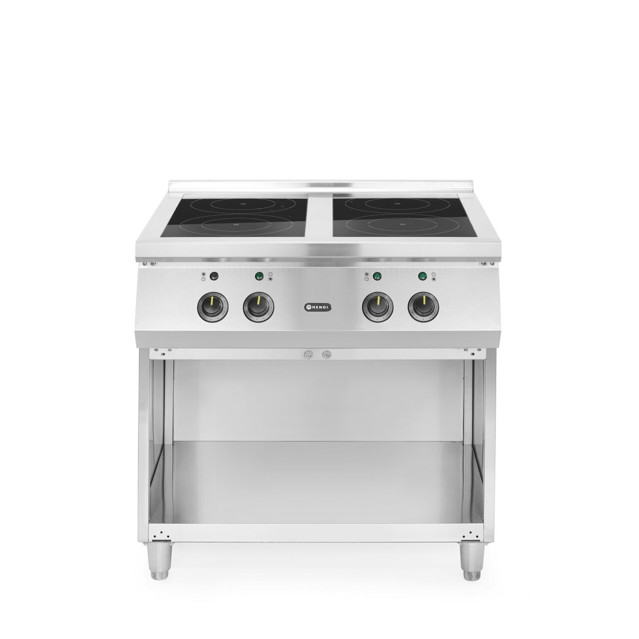 Индукционная плита с 4 конфорками и местом для хранения, 17000 Вт, 800x700x(H)870 мм