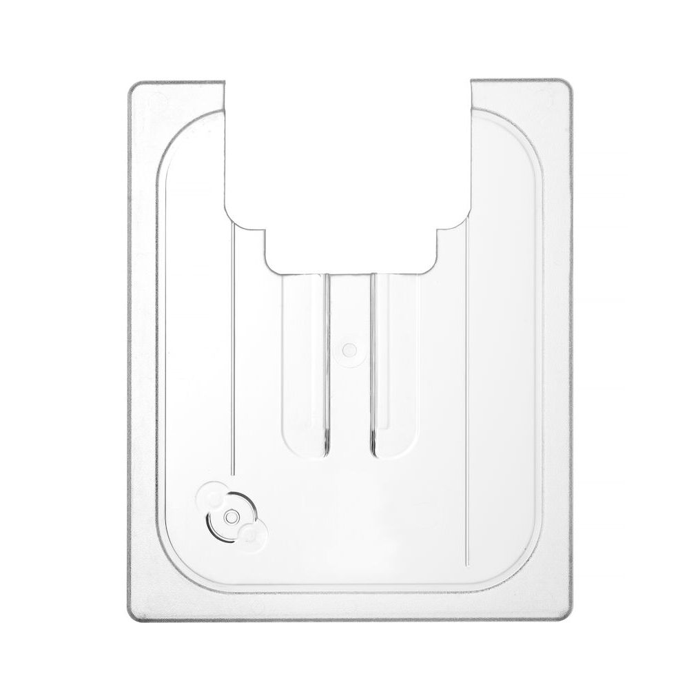 Крышка GN 1/2 с отверстием для sous-vide stick, прозрачная, 265 × 325 мм