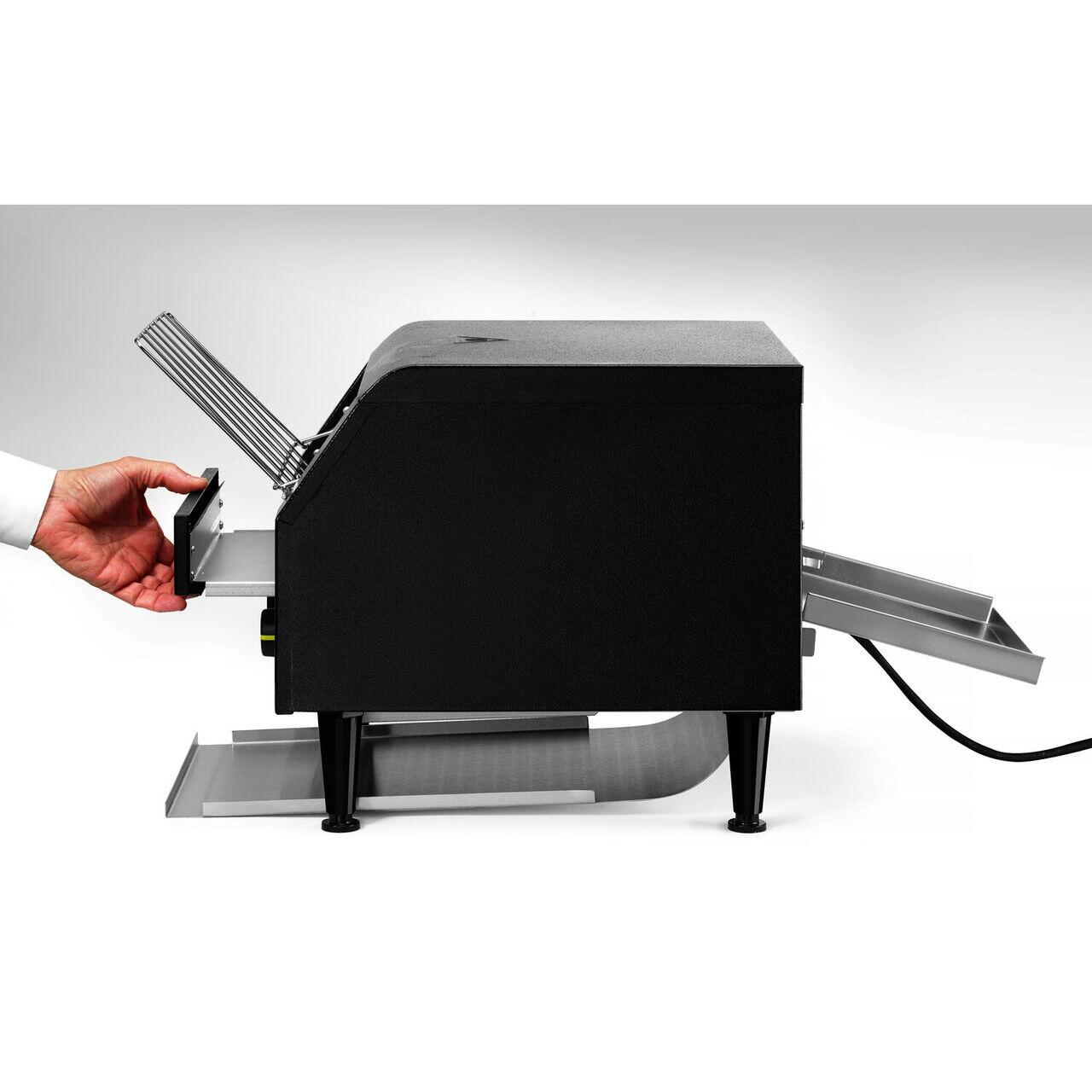 Тостер/туннельный тостер двойного типа, Hendi, черный, 230V/2240W, 418x368x(H)387 mm