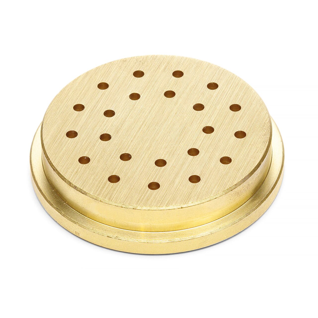 Латунная матрица для экструдера пасты Bigoli, 22 отверстия Ø3 мм