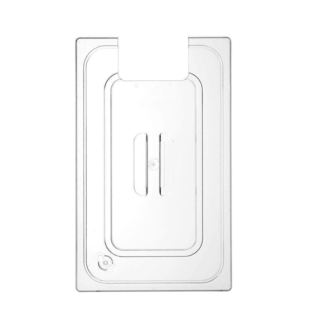 Крышка GN 1/2 с отверстием для sous-vide stick, прозрачная, 265 × 325 мм