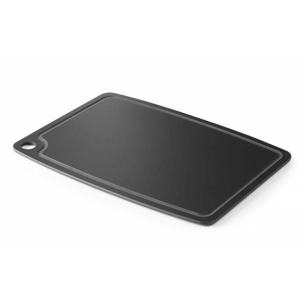 Доска разделочная из древесной фибры 440×325×6 мм чёрная