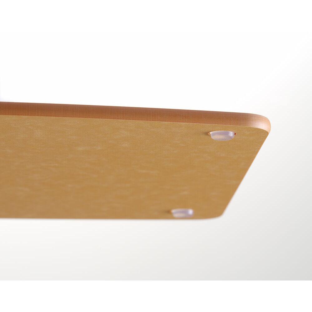 Доска разделочная из древесной фибры 440×325×6 мм чёрная