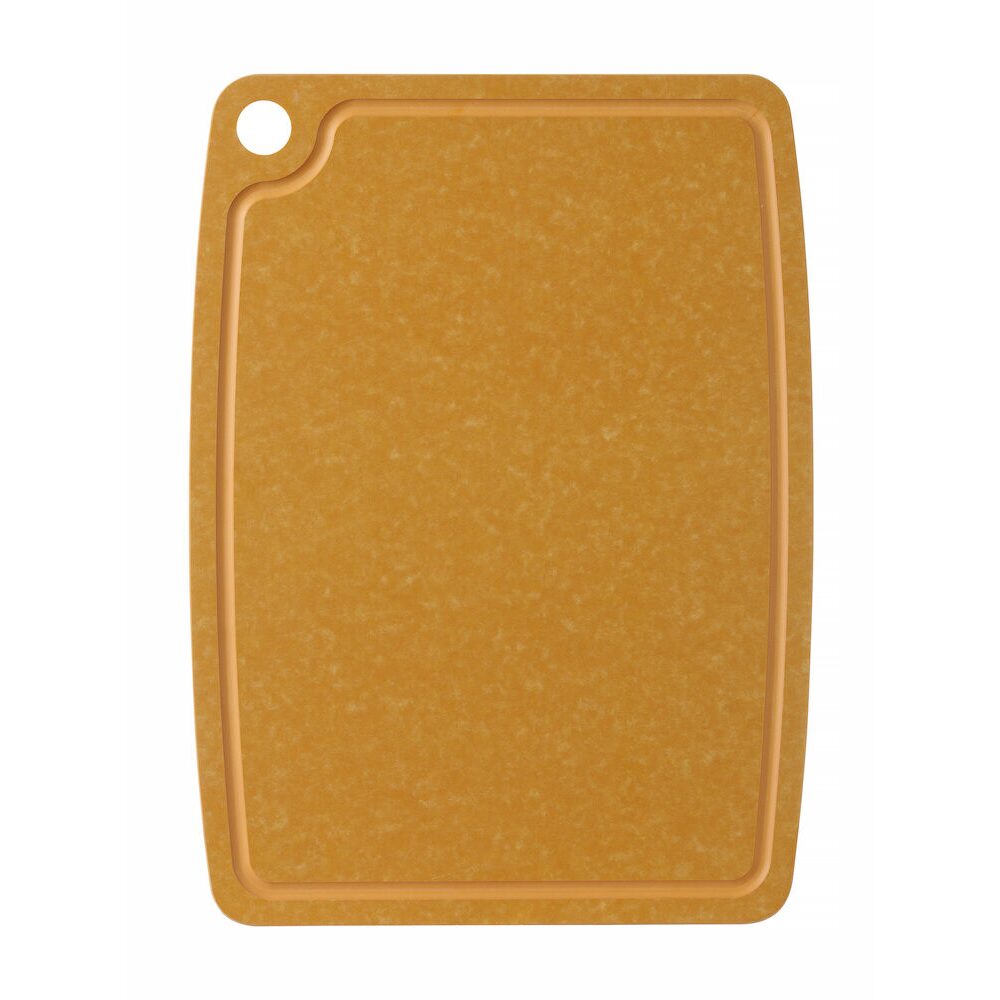 Доска разделочная из древесной фибры 440×325×6 мм чёрная