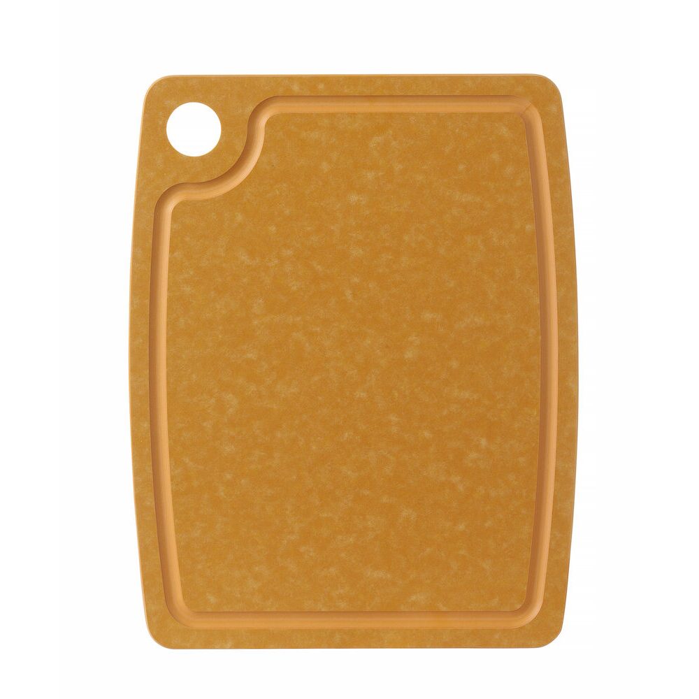 Доска разделочная из древесной фибры 440×325×6 мм чёрная